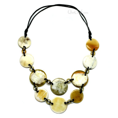 Horn String Necklace #11140 - HORN JEWELRY