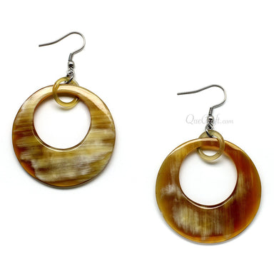 Horn Earrings #10032 - HORN JEWELRY