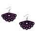 Horn & Lacquer Earrings #11102 - HORN JEWELRY