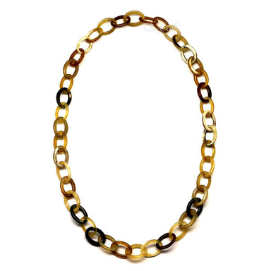 Horn Chain Necklace #4387 - HORN JEWELRY