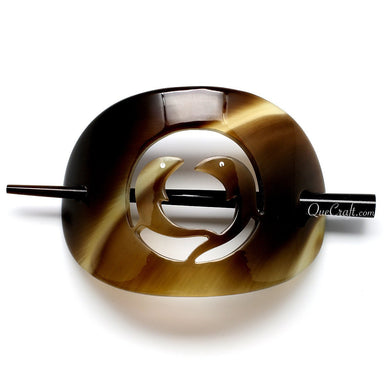 Horn Hair Barrette #10893 - HORN JEWELRY
