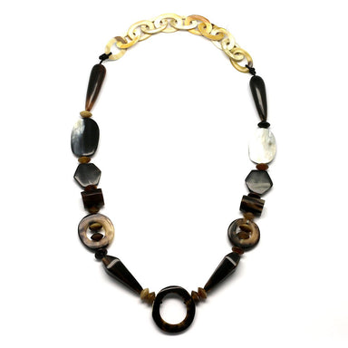 Horn String Necklace #5201 - HORN JEWELRY