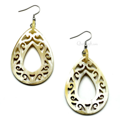 Horn Earrings #11254 - HORN JEWELRY