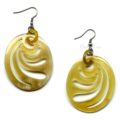 Horn Earrings #10216 - HORN JEWELRY