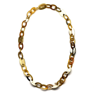 Horn Chain Necklace #5215 - HORN JEWELRY
