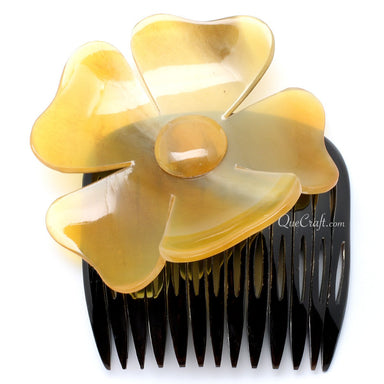 Horn Hair Comb #10663 - HORN JEWELRY