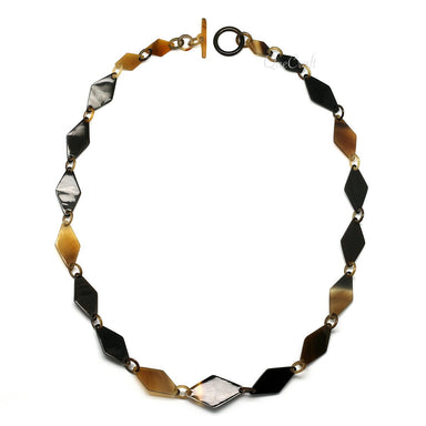 Horn Chain Necklace #9765 - HORN JEWELRY