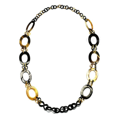 Horn Chain Necklace #4215 - HORN JEWELRY