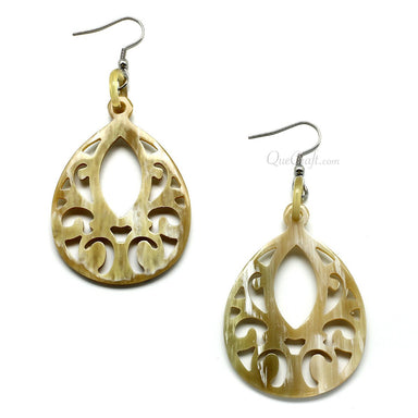 Horn Earrings #11255 - HORN JEWELRY