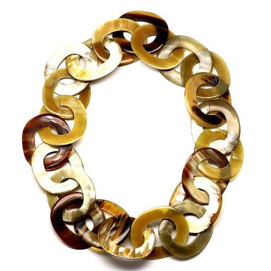 Horn Chain Necklace #5197 - HORN JEWELRY