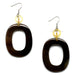Horn Earrings #11045 - HORN JEWELRY