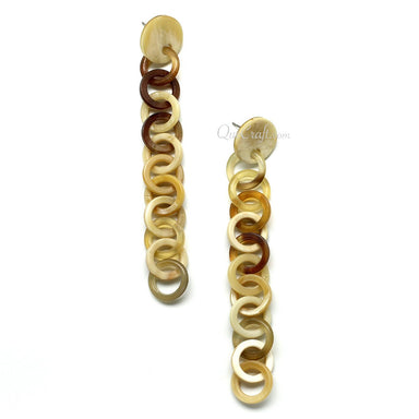 Horn Earrings #11474 - HORN JEWELRY