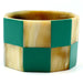 Horn & Lacquer Bangle Bracelet #11176 - HORN JEWELRY