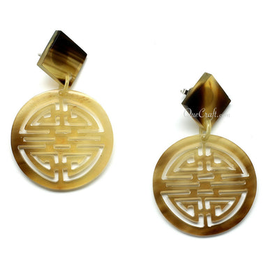 Horn Earrings #11215 - HORN JEWELRY