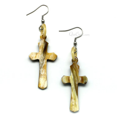 Horn Earrings #11627 - HORN JEWELRY