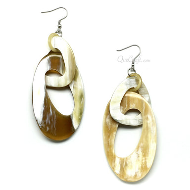Horn Earrings #11541 - HORN JEWELRY