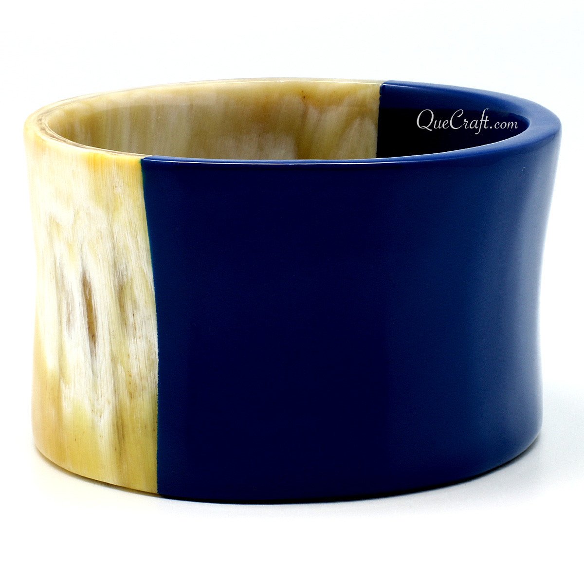 Horn & Lacquer Bangle Bracelet #11175 - HORN JEWELRY