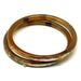 Horn & CZ Bangle Bracelets #11951 - HORN JEWELRY