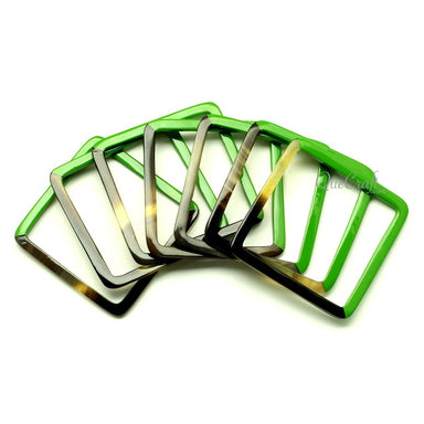 Horn & Lacquer Bangle Bracelets #13348 - HORN JEWELRY