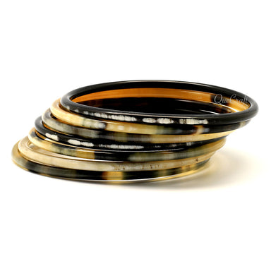 Horn Bangle Bracelets #9258 - HORN JEWELRY