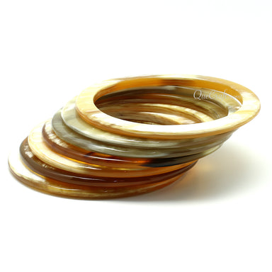 Horn Bangle Bracelets #9398 - HORN JEWELRY