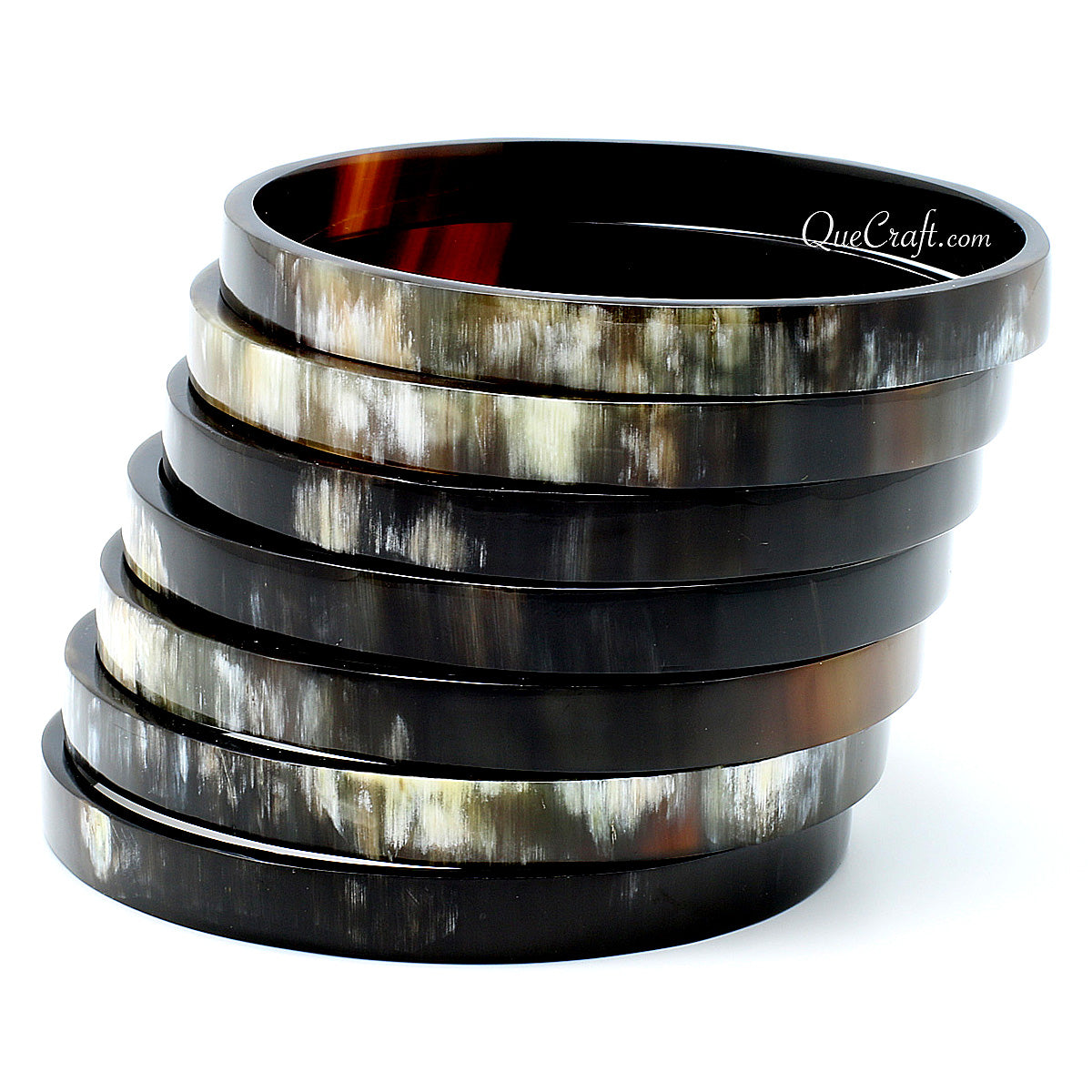 Horn Bangle Bracelets #9483 - HORN JEWELRY
