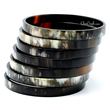 Horn Bangle Bracelets #9483 - HORN JEWELRY