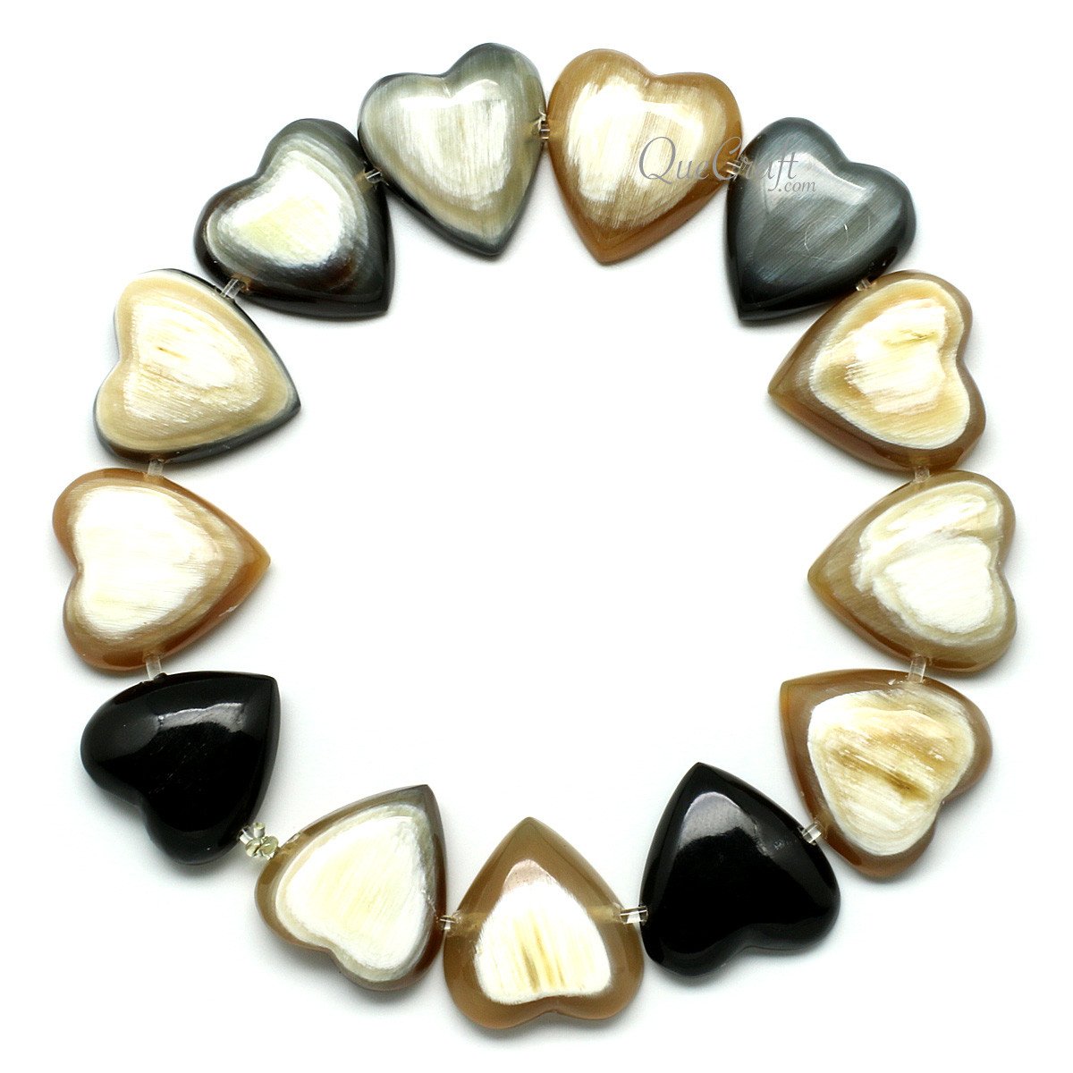 Horn Beaded Bracelet #10383 - HORN JEWELRY