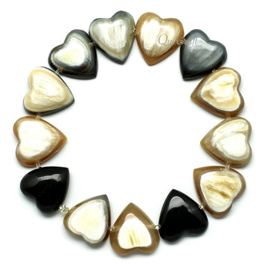 Horn Beaded Bracelet #10383 - HORN JEWELRY