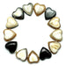 Horn Beaded Bracelet #10383 - HORN JEWELRY