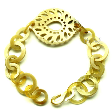 Horn Chain Bracelet #13097 - HORN JEWELRY