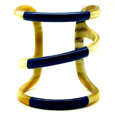Horn & Lacquer Cuff Bracelet #13178 - HORN JEWELRY