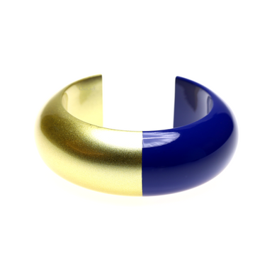 Wood & Lacquer Cuff Bracelet #13606 - HORN JEWELRY
