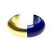 Wood & Lacquer Cuff Bracelet #13606 - HORN JEWELRY