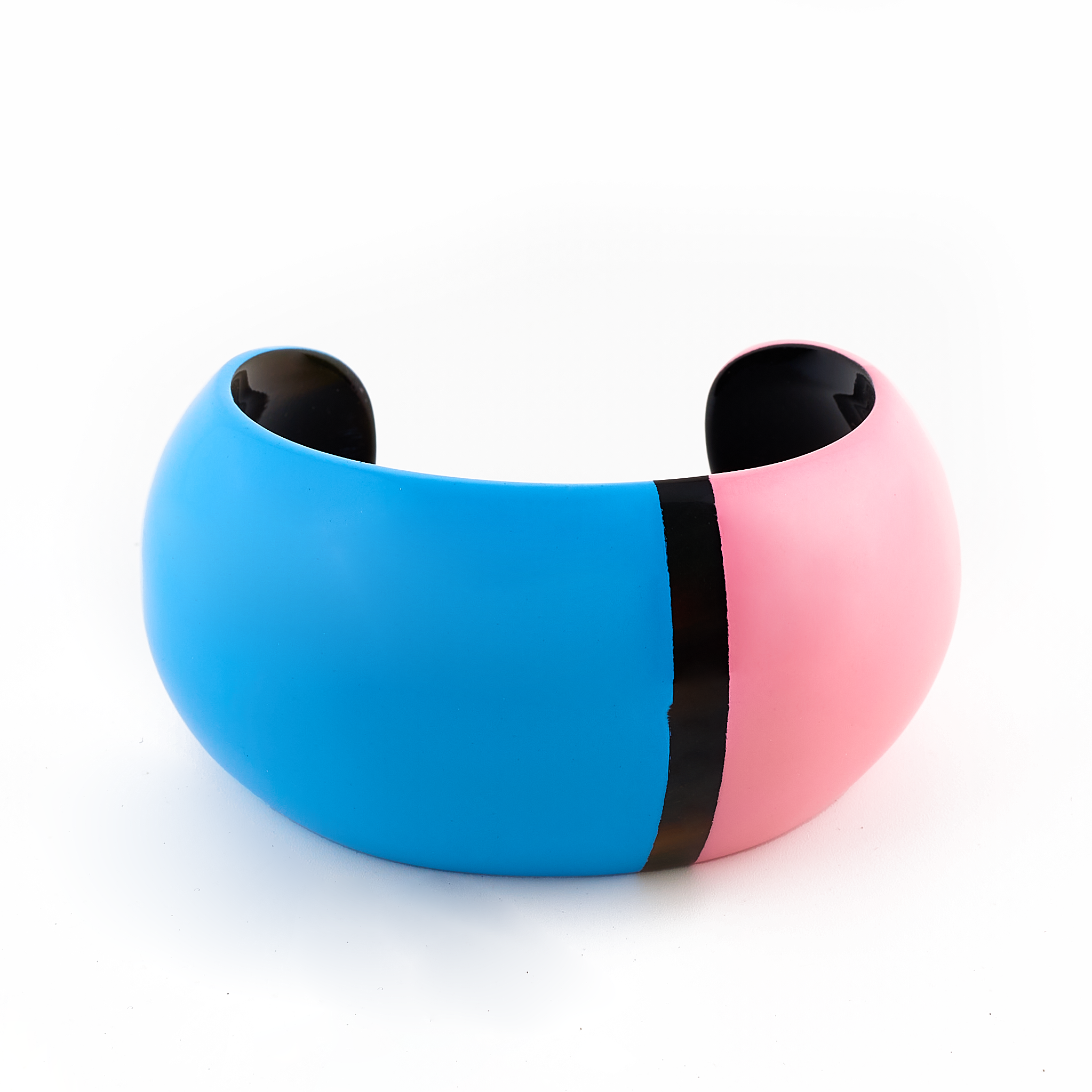 Horn & Lacquer Cuff Bracelet #14241 - HORN JEWELRY