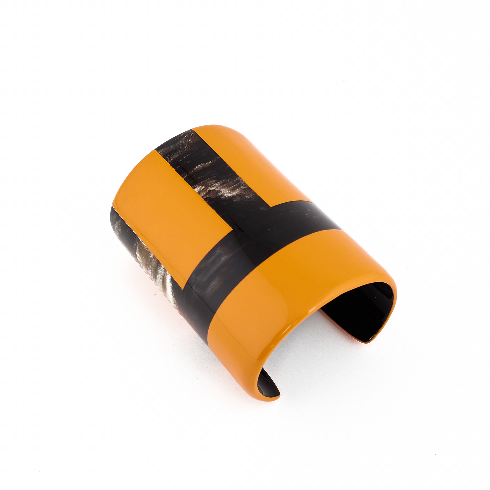 Horn & Lacquer Cuff Bracelet #14242 - HORN JEWELRY