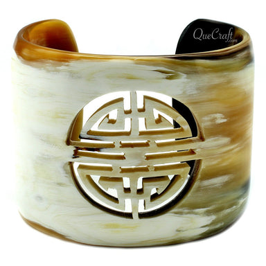 Horn Cuff Bracelet #9877 - HORN JEWELRY