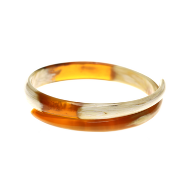 Horn Bangle Bracelet #13611 - HORN JEWELRY