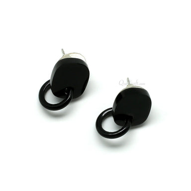 Horn Ear Studs #11637 - HORN JEWELRY
