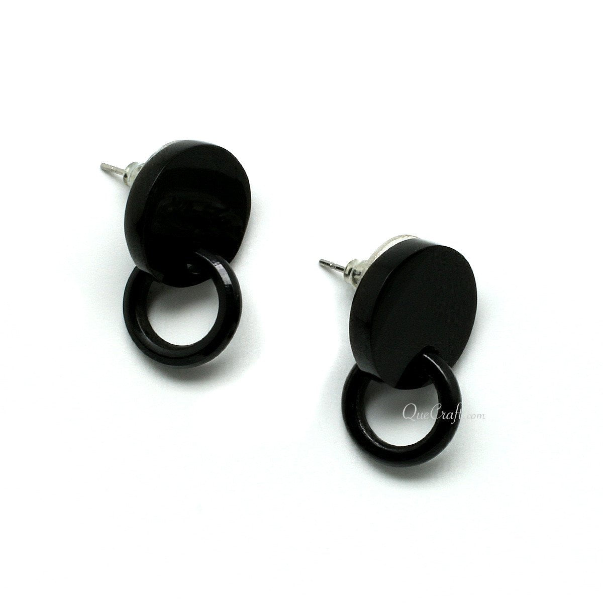 Horn Ear Studs #11636 - HORN JEWELRY