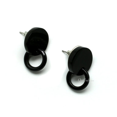 Horn Ear Studs #11636 - HORN JEWELRY