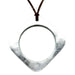 Horn & Lacquer Pendant #10878 - HORN JEWELRY