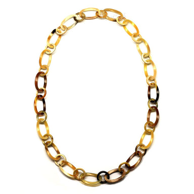 Horn Chain Necklace #5245 - HORN JEWELRY