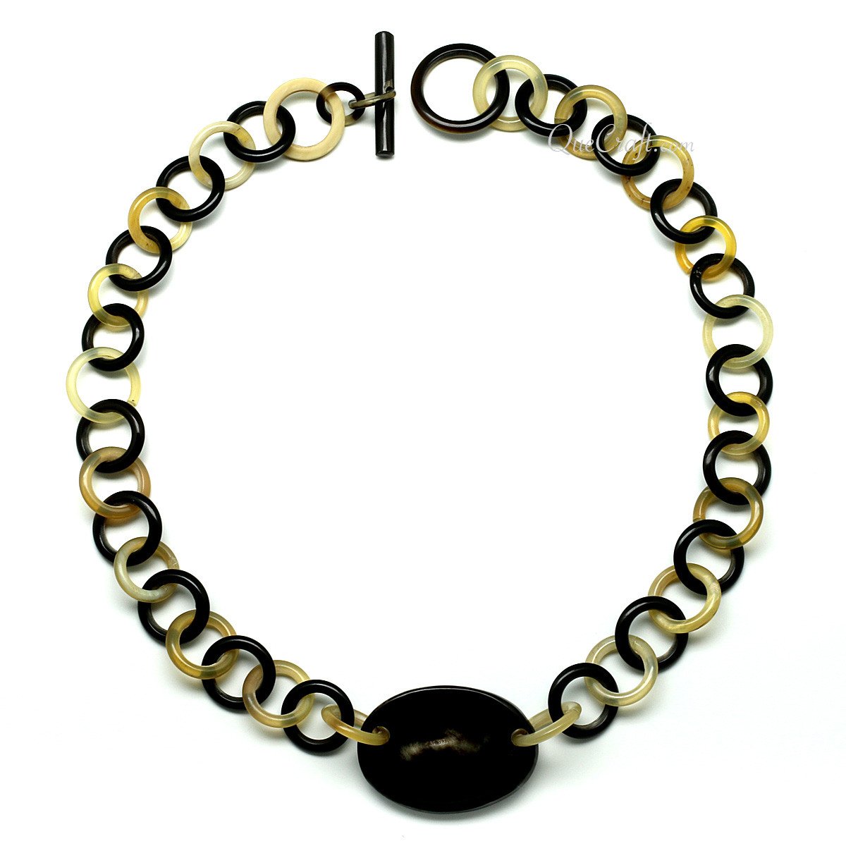 Horn Chain Necklace #11521 - HORN JEWELRY
