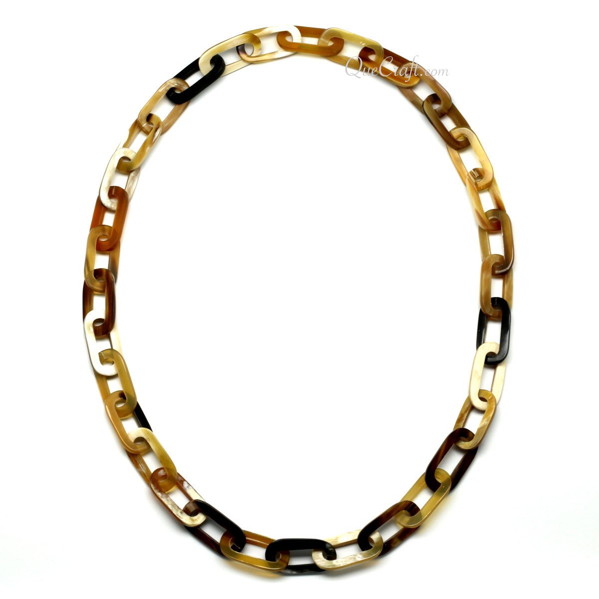 Horn Chain Necklace #10341 - HORN JEWELRY