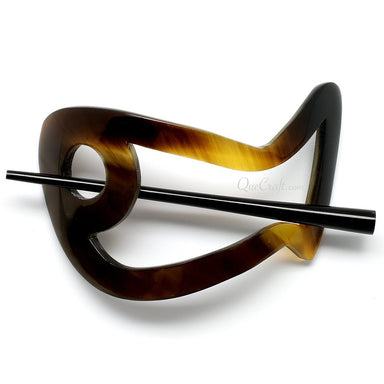 Horn Hair Barrette #10942 - HORN JEWELRY