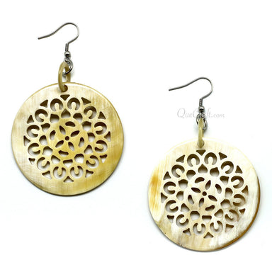 Horn Earrings #11091 - HORN JEWELRY