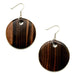 Ebony Earrings #12204 - HORN JEWELRY