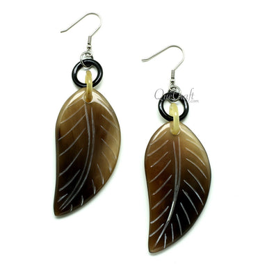 Horn Earrings #10002 - HORN JEWELRY
