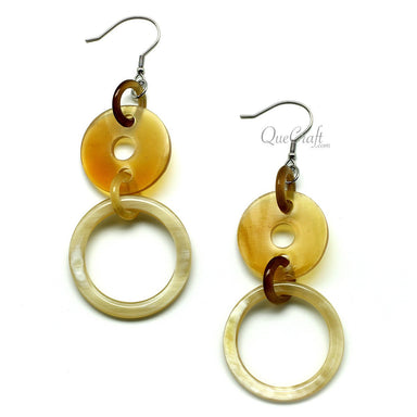 Horn Earrings #10006 - HORN JEWELRY